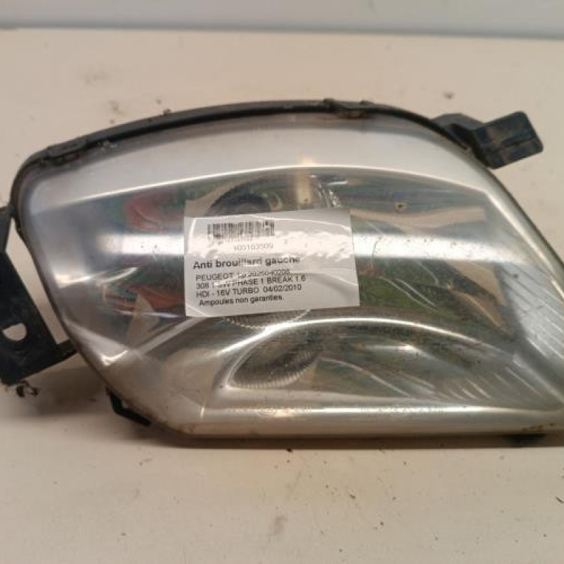 Anti brouillard gauche (feux) PEUGEOT 308 1 SW