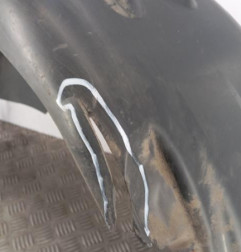 Pare boue arriere gauche CITROEN C4 2