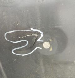 Pare boue avant droit RENAULT MASTER 3 Photo n°4