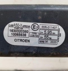 Attelage (boule de remorquage) CITROEN C4 CACTUS Photo n°4