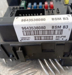 Boitier servitude moteur (BSM) CITROEN XSARA Photo n°3