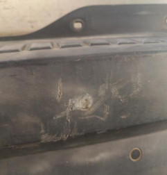 Pare choc arriere RENAULT SCENIC 3 Photo n°4