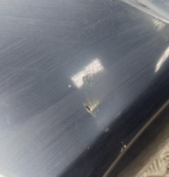 Pare choc arriere OPEL CORSA D Photo n°3