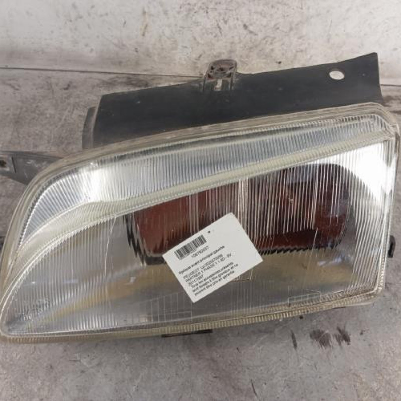 Optique avant principal gauche (feux)(phare) PEUGEOT PARTNER 1