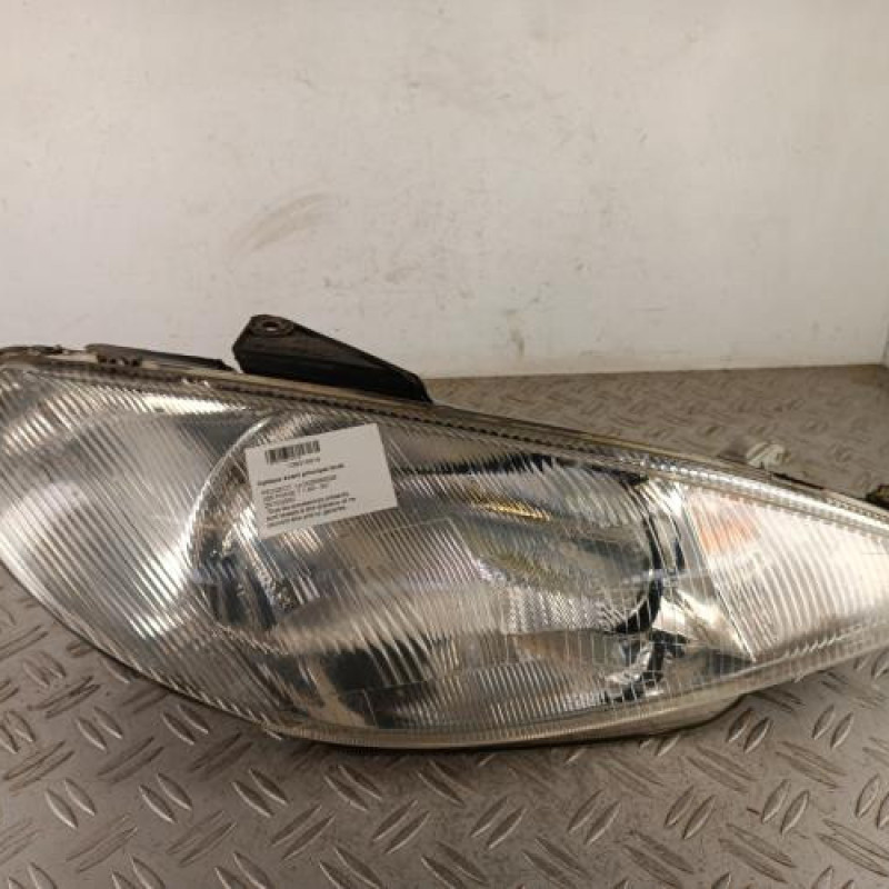 Optique avant principal droit (feux)(phare) PEUGEOT 206