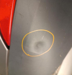 Pare choc arriere RENAULT MEGANE 3 Photo n°4