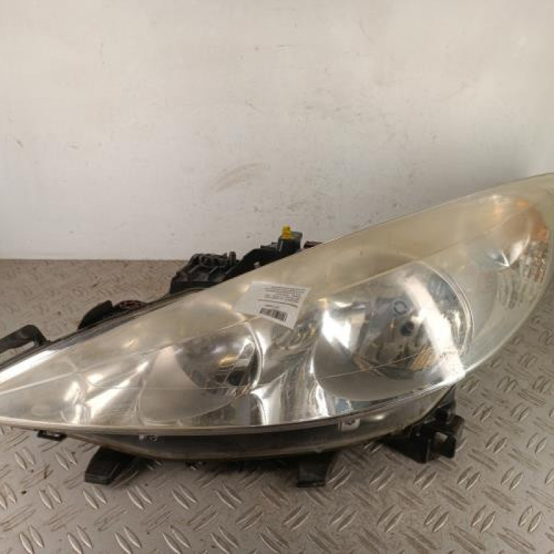 Optique avant principal gauche (feux)(phare) PEUGEOT 207