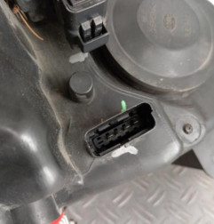 Optique avant principal gauche (feux)(phare) RENAULT GRAND SCENIC 2 Photo n°5