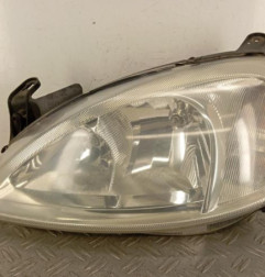 Optique avant principal gauche (feux)(phare) OPEL CORSA C Photo n°1