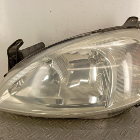 Optique avant principal gauche (feux)(phare) OPEL CORSA C Photo n°1