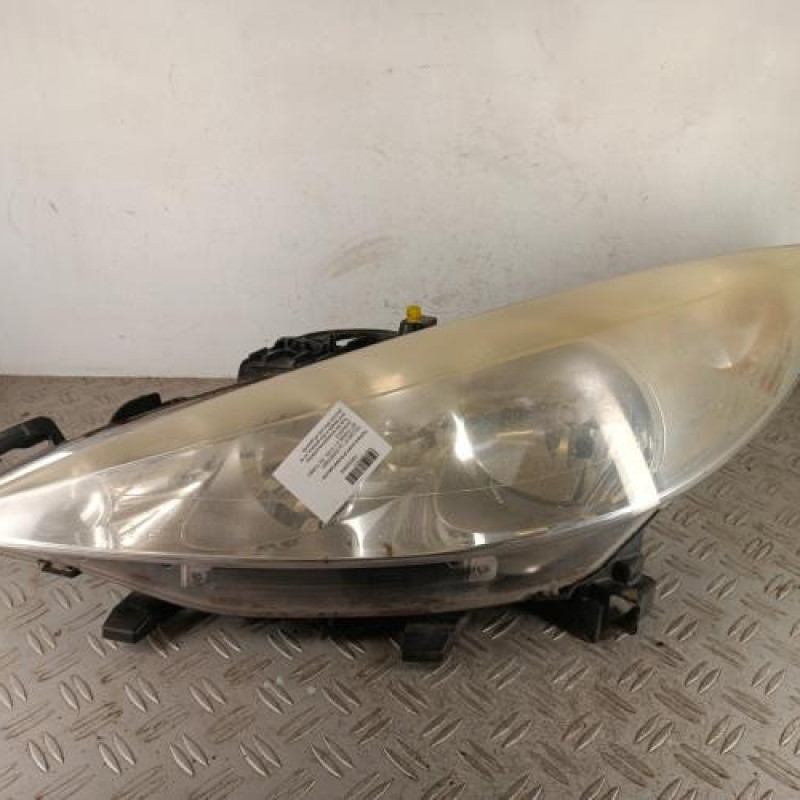 Optique avant principal gauche (feux)(phare) PEUGEOT 207