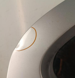 Porte avant gauche PEUGEOT 207 Photo n°3