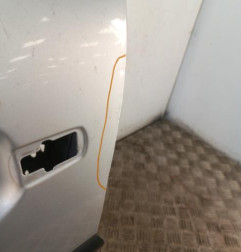 Porte avant gauche PEUGEOT 207 Photo n°4