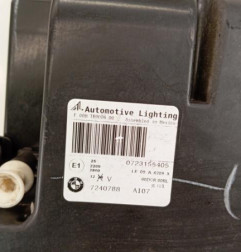 Optique avant principal droit (feux)(phare) BMW X5 E70 Photo n°5