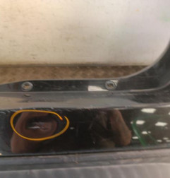 Pare choc arriere RENAULT GRAND SCENIC 3 Photo n°4
