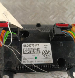 Commande chauffage VOLKSWAGEN GOLF 7 Photo n°3