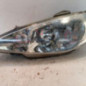 Optique avant principal gauche (feux)(phare) PEUGEOT 206