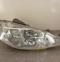 Optique avant principal droit (feux)(phare) PEUGEOT 206 Photo n°1