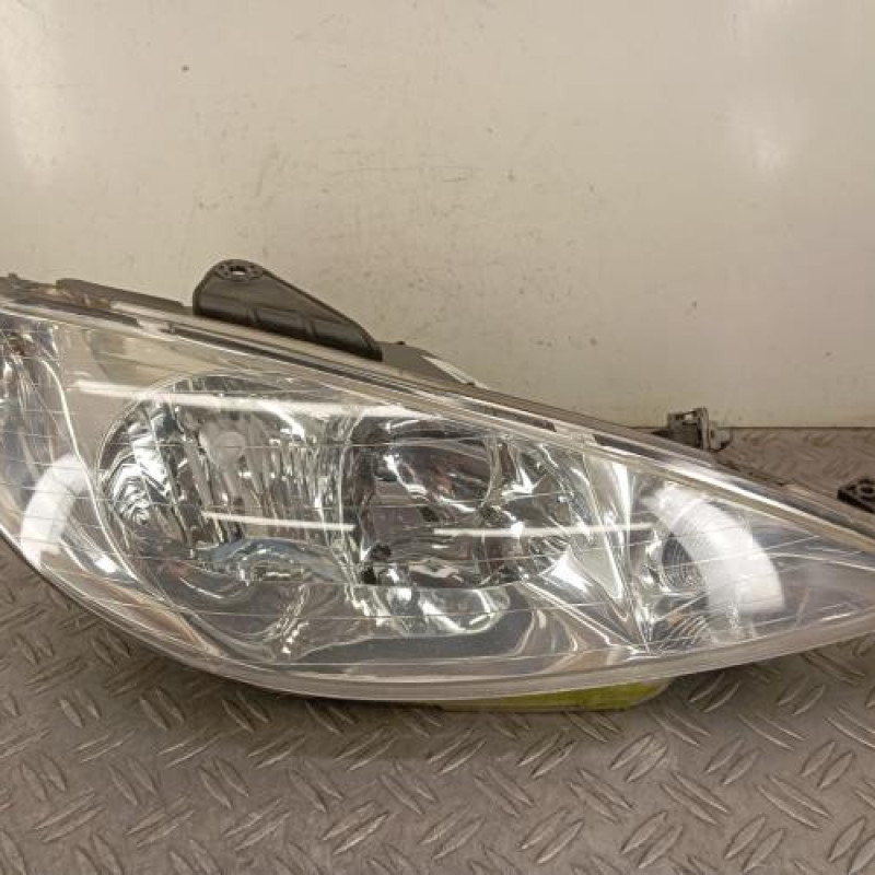 Optique avant principal droit (feux)(phare) PEUGEOT 206