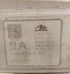 Bloc ABS (freins anti-blocage) CITROEN C3 2 Photo n°4