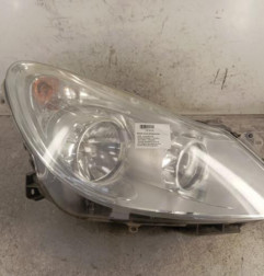 Optique avant principal droit (feux)(phare) OPEL CORSA D Photo n°1