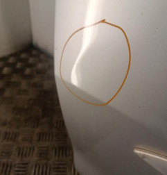Porte avant gauche OPEL CORSA D Photo n°3