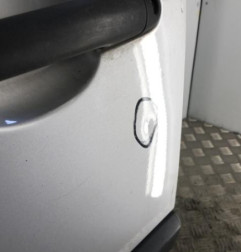 Porte avant gauche RENAULT CLIO 3 Photo n°4