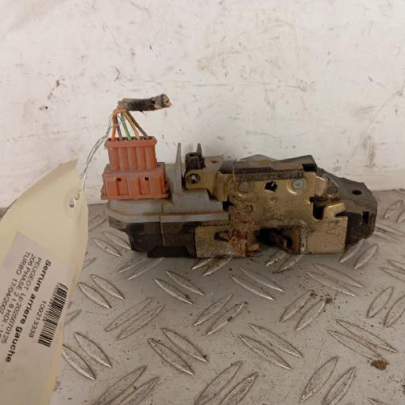 Serrure arriere gauche PEUGEOT 206 Serrure arriere gauche PEUGEOT 206