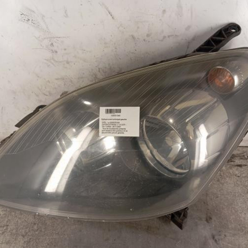 Optique avant principal gauche (feux)(phare) OPEL ZAFIRA B