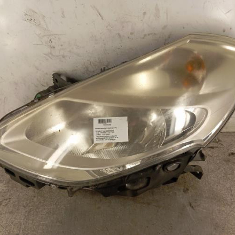 Optique avant principal gauche (feux)(phare) RENAULT CLIO 3