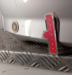 Pare choc arriere FORD C-MAX 1