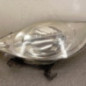 Optique avant principal gauche (feux)(phare) PEUGEOT 107