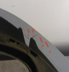 Pare choc arriere AUDI TT 2 Photo n°8