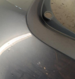 Pare choc arriere RENAULT CLIO 3 Photo n°3