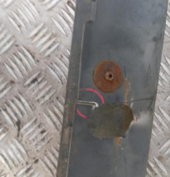 Pare choc arriere RENAULT MASTER 2 Photo n°6