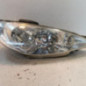 Optique avant principal droit (feux)(phare) PEUGEOT 206