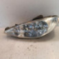 Optique avant principal gauche (feux)(phare) PEUGEOT 206