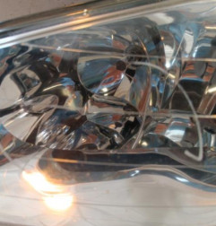 Optique avant principal gauche (feux)(phare) PEUGEOT 206