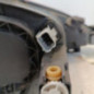 Optique avant principal gauche (feux)(phare) PEUGEOT 206