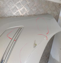 Pare choc avant MERCEDES CLASSE B 245 Photo n°12