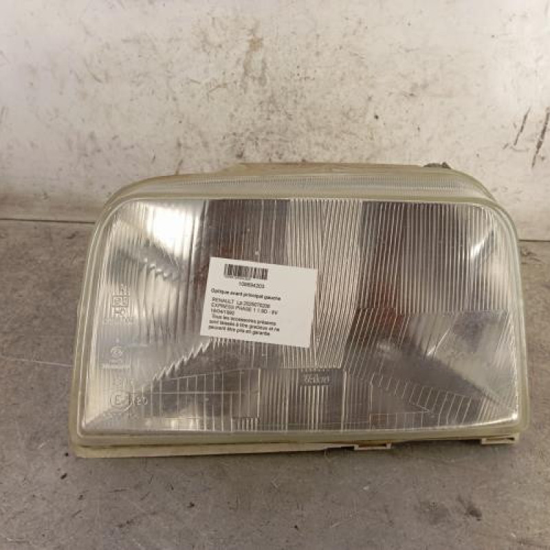 Optique avant principal gauche (feux)(phare) RENAULT EXPRESS