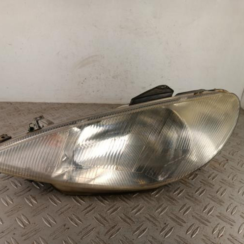 Optique avant principal gauche (feux)(phare) PEUGEOT 206