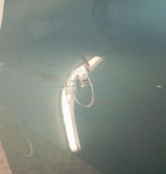 Porte avant gauche RENAULT CLIO 2 Photo n°7