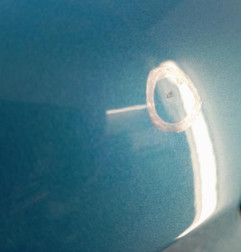 Porte arriere gauche CITROEN C3 2 Photo n°5