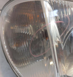 Optique avant principal droit (feux)(phare) RENAULT MEGANE 1 Photo n°3