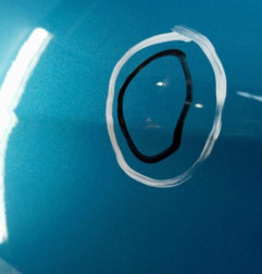 Porte avant gauche CITROEN C3 2 Photo n°7