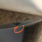 Pare choc arriere VOLKSWAGEN FOX