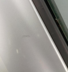 Porte arriere gauche RENAULT CLIO 3 Photo n°4