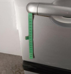 Porte avant droit RENAULT CLIO 3 Photo n°3