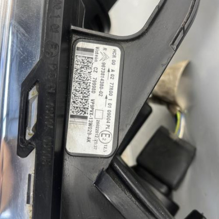 Optique avant principal droit (feux)(phare) CITROEN C3 2